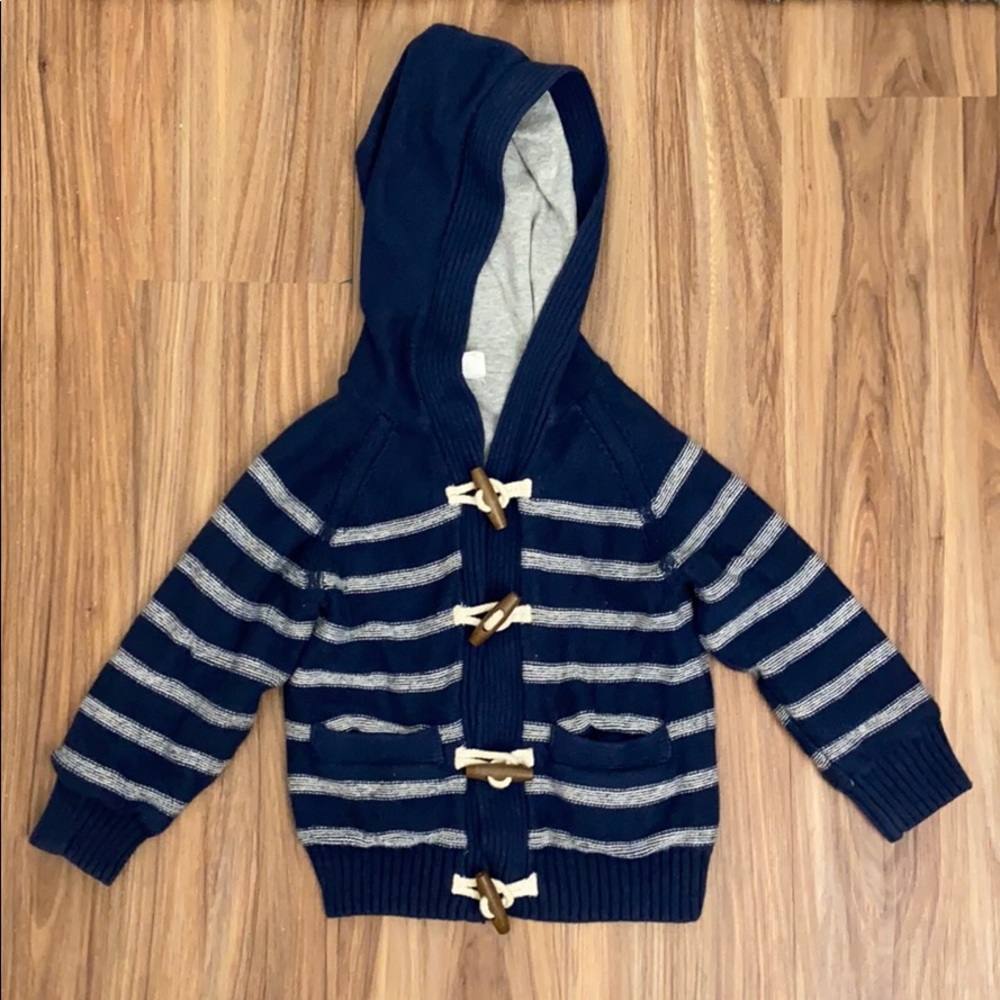 Baby Gap blue sweater cardigan